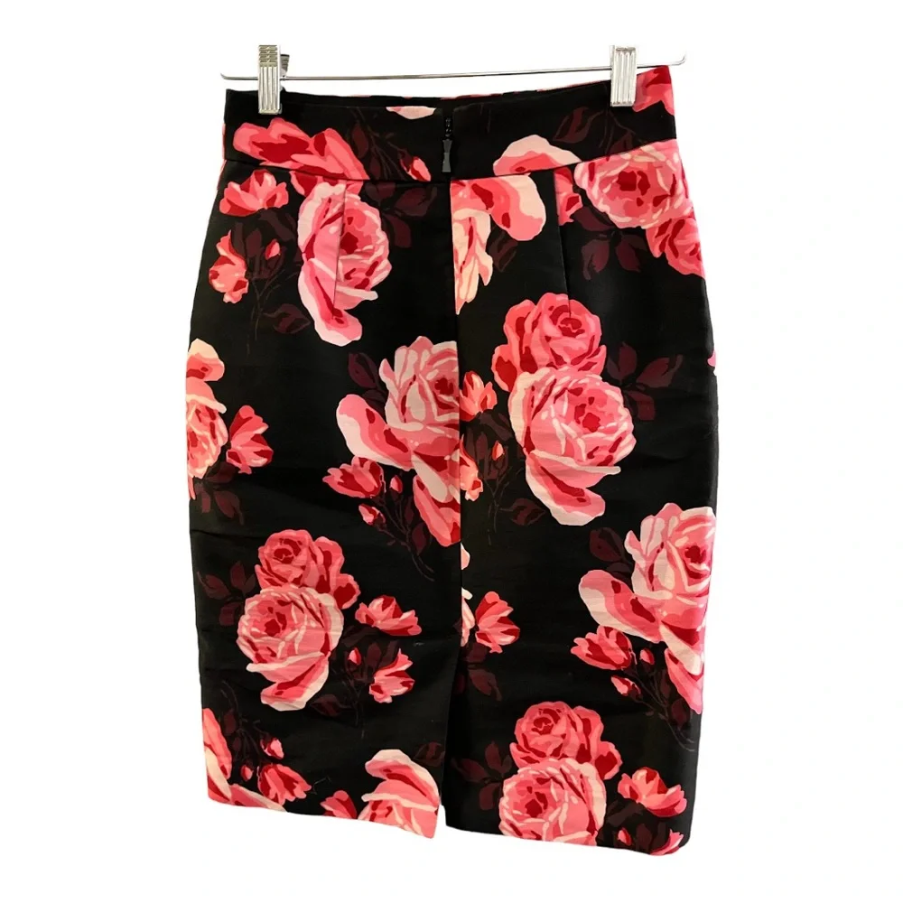 Kate Spade floral pencil skirt size 0 - Picture 8 of 11